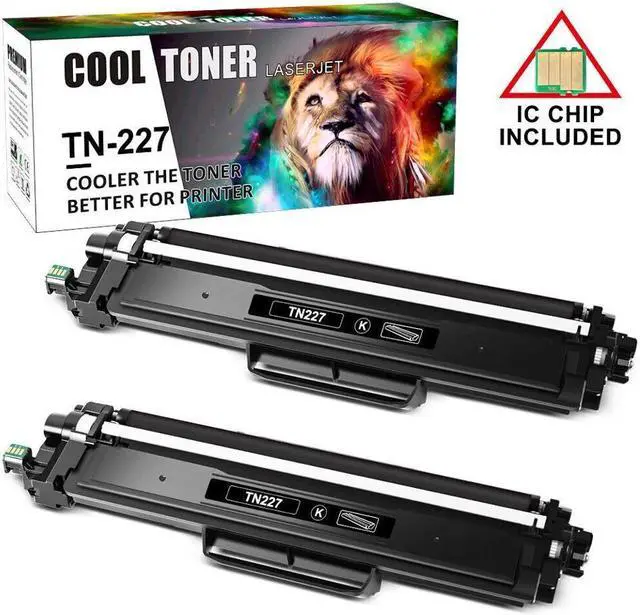 Main image of 2xTN227 Black Toner TN223 for Brother MFC-L3770CDW L3710CW HL-L3270CDW HL-L3290CDW