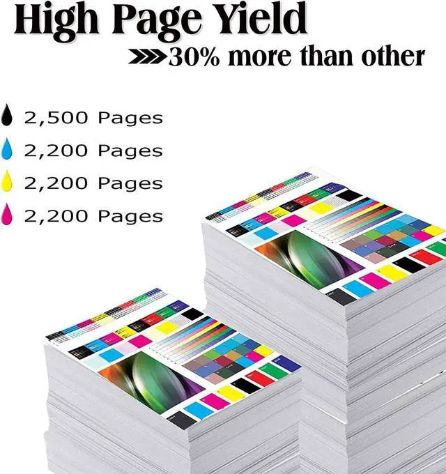 Alt view image 6 of 6 - 5 Pack Toner Compatible for Brother TN221 TN225 Hl-3170CDW MFC-9130CW MFC 9340CW