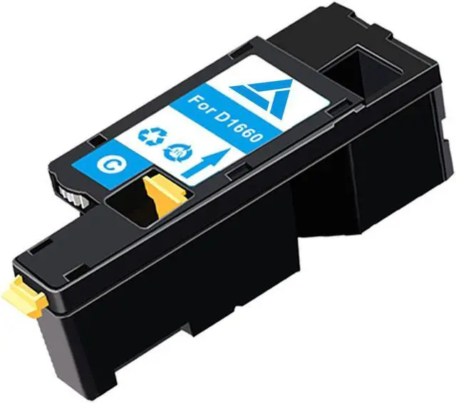 Alt view image 5 of 6 - 8PK C1660 Toner Cartridges Set for Dell Laser C1660cnw C1660w C1660cn C1660dnw