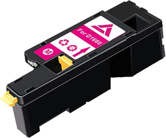 Alt view image 4 of 6 - 8PK C1660 Toner Cartridges Set for Dell Laser C1660cnw C1660w C1660cn C1660dnw