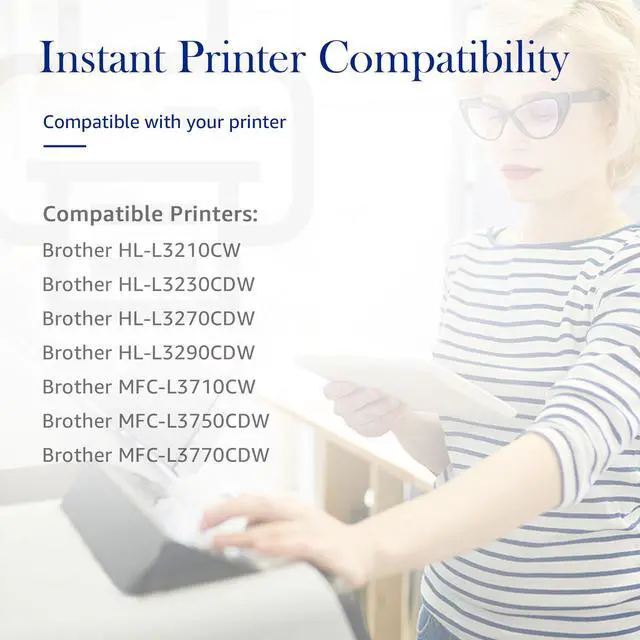 Alt view image 5 of 5 - TN227 Toner Cartridge High Yield For Brother MFC-L3710CW MFC-L3750CDW MFC-L3770CDW HL-L3270CDW HL-L3210CW HL-L3230CDW HL-L3230CDN HL-L3290CDW 5 Pack Black/Cyan/Magenta/Yellow