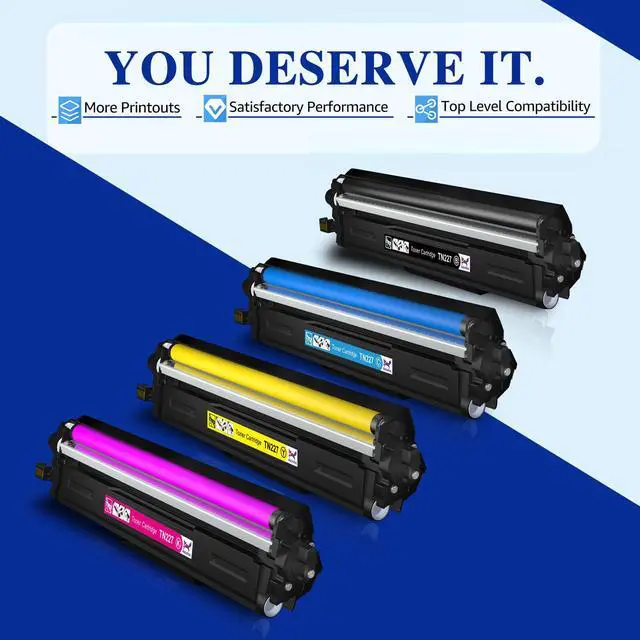 Alt view image 4 of 5 - 5Pack Toner Cartridge compatible for Brother TN227 223 HL-L3270CDW L3290CDW