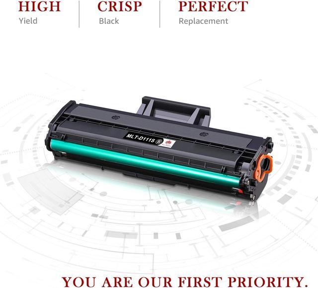 Alt view image 5 of 6 - 2 Pack Black MLT-D111S Toner Cartridge for Samsung Xpress M2020W M2022 Printer