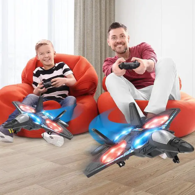 Alt view image 6 of 6 - HOLYFUN Drone for Kids and Beginners RC Plane with Light, Remote Control Airplane Quadcopter Helicopter with Auto Hovering, 3D Flip and 2 Batteries (18 Mins), Great Gift Toy for Boys and Girls