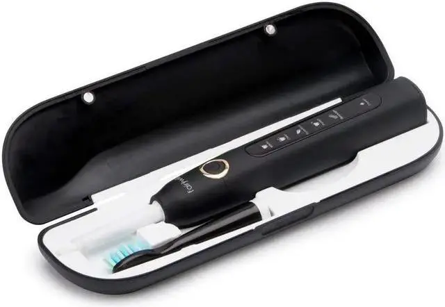 Alt view image 2 of 7 - Fairywill Sonic Electric Toothbrush Travel Case 8 Replacement Heads Rechargeable