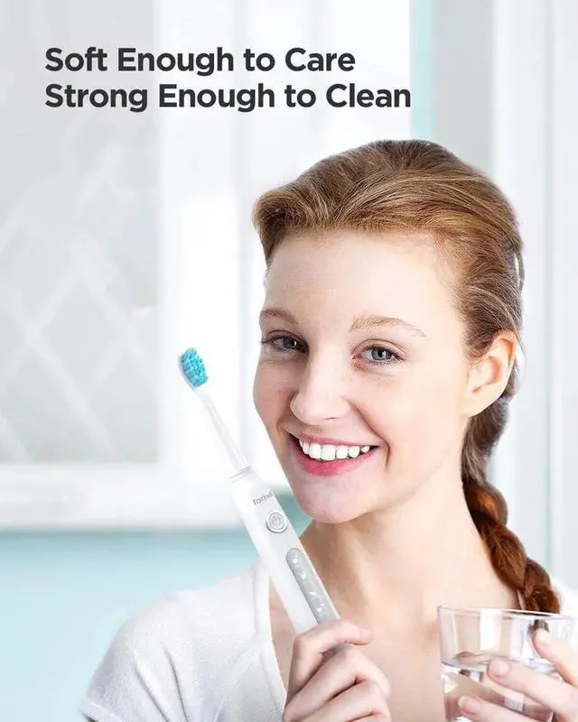 Alt view image 7 of 7 - Fairywill Sonic Electric Toothbrush 4 Brush Heads Whitening 5 Modes IPX7 Timer