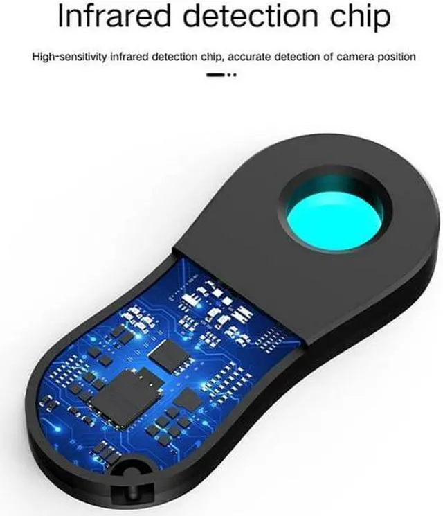 Alt view image 7 of 7 - Camera Detector, Infrared Camera Detector Anti-monitoring Signal Detection Finder Locates Camera Quickly And Instantly