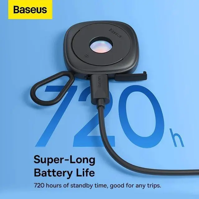 Alt view image 4 of 7 - Baseus Camera Detector for Hidden Camera Portable Pinhole Lens Detect Gadget Anti-Peeping Security Protection Candid Detector