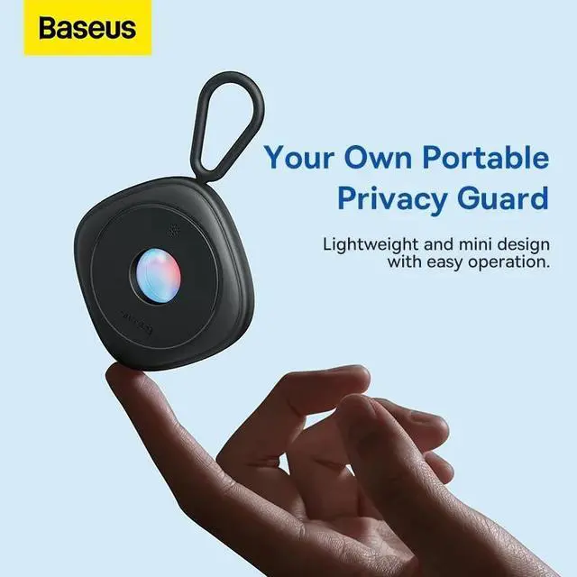 Alt view image 5 of 7 - Baseus Camera Detector for Hidden Camera Portable Pinhole Lens Detect Gadget Anti-Peeping Security Protection Candid Detector