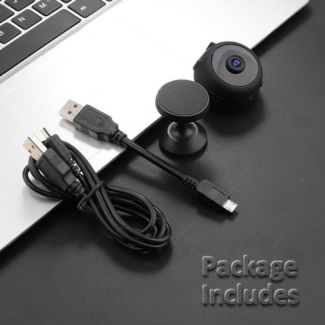 Alt view image 7 of 7 - Mini Spy Camera WiFi Hidden Camera 2024 Upgraded 4K Smallest Home Security Wireless Nanny Cam Tiny Long Standby Motion Detection Alerts Night Vision Real Time Record Surveillance Camera for Indoor