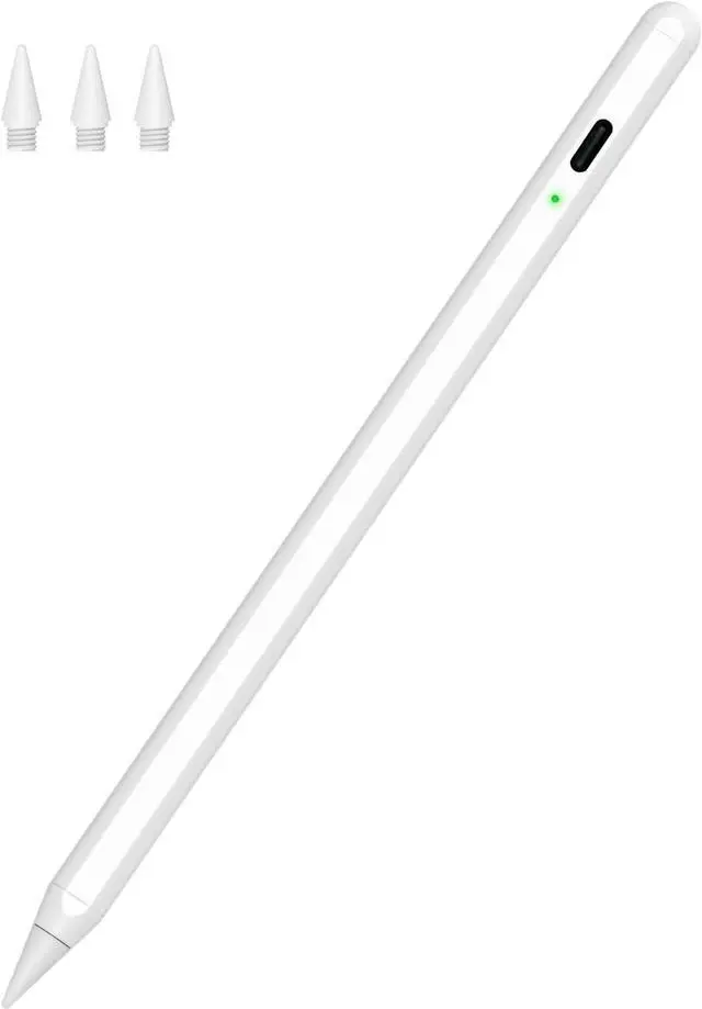 Main image of Stylus Pen for ipad, Pencil for iPad 9th/10th Generation with 10 mins Fast Charging& Palm Rejection& Tilt Sensitivity, Pen Work for iPad 6/7/8/9/10, Air 3/4/5, Mini 5/6, Pro 11/12.9"