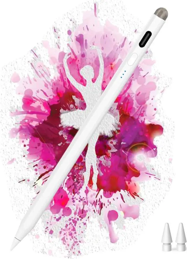 Main image of Stylus Pen for iPad with Palm Rejection and Tilt Sensitivity,Fast Charging Magnetic Dual-Tip iPad Stylus Pencil Compatible with iPad Pro 11/12.9 inch,iPad 6/7/8/9/10,iPad Air 3/4/5,iPad Mini 5/6