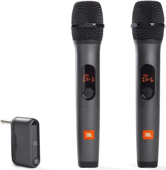 Main image of Wireless Two Microphone System with Dual-Channel Receiver