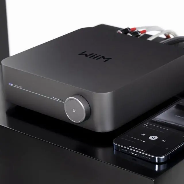 Alt view image 5 of 6 - WiiM Amp Multiroom Streaming Amplifier with AirPlay 2 & Chromecast