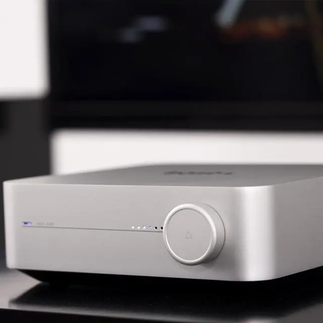 Alt view image 3 of 3 - WiiM Amp Multiroom Streaming Amplifier with AirPlay 2 & Chromecast Silver