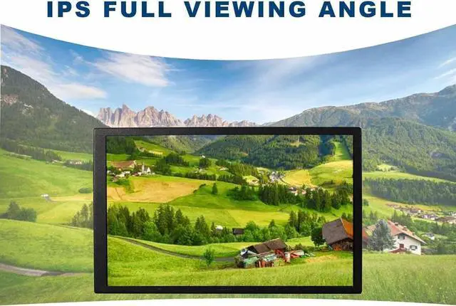 Alt view image 5 of 7 - VSDISPLAY 8 Inch Small Mini LCD Monitor 1280x800 IPS Screen Display for PC Case DIY Building/Laptop/Computer with Mini HD-MI Video Input