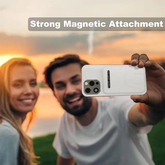 Alt view image 6 of 7 - AOGUERBE Magnetic Power Bank, 10000mAh Foldable Wireless Portable Charger with USB-C Cable LED Display, Mag-Safe Battery Pack 22.5W PD Fast Charging for iPhone 15/14/13/12 Pro/Pro Max/Plus/Mini