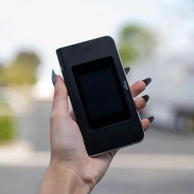 Alt view image 2 of 7 - U30 Hotspot Device | Lightweight 4G LTE Mobile Hotspot | WiFi Hotspot | No SIM Required, Coverage in 140+ Countries | WiFi Box Preloaded 10GB US Data | Pocket WiFi | Travel WiFi |
