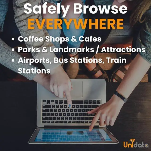 Alt view image 7 of 7 - U30 Hotspot Device | Lightweight 4G LTE Mobile Hotspot | WiFi Hotspot | No SIM Required, Coverage in 140+ Countries | WiFi Box Preloaded 10GB US Data | Pocket WiFi | Travel WiFi |