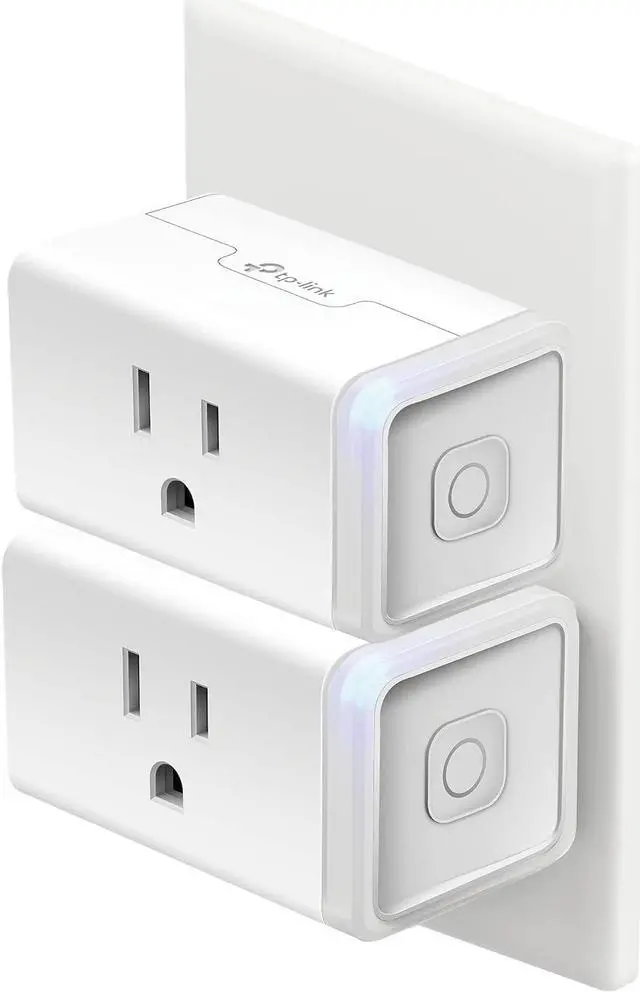 Main image of Kasa Smart Plug HS103P2, Smart Home Wi-Fi Outlet Works with Alexa, Echo, Google Home & IFTTT, No Hub Required, Remote Control,15 Amp,UL Certified, (Pack of 2) White