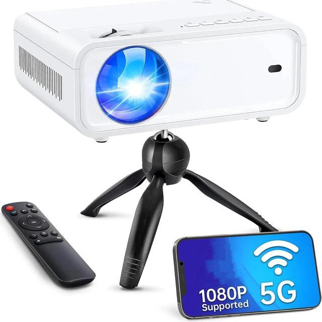 Projector with 5G WiFi and Bluetooth 5.1, ACROJOY 4K popular Support Native 1080P Portab