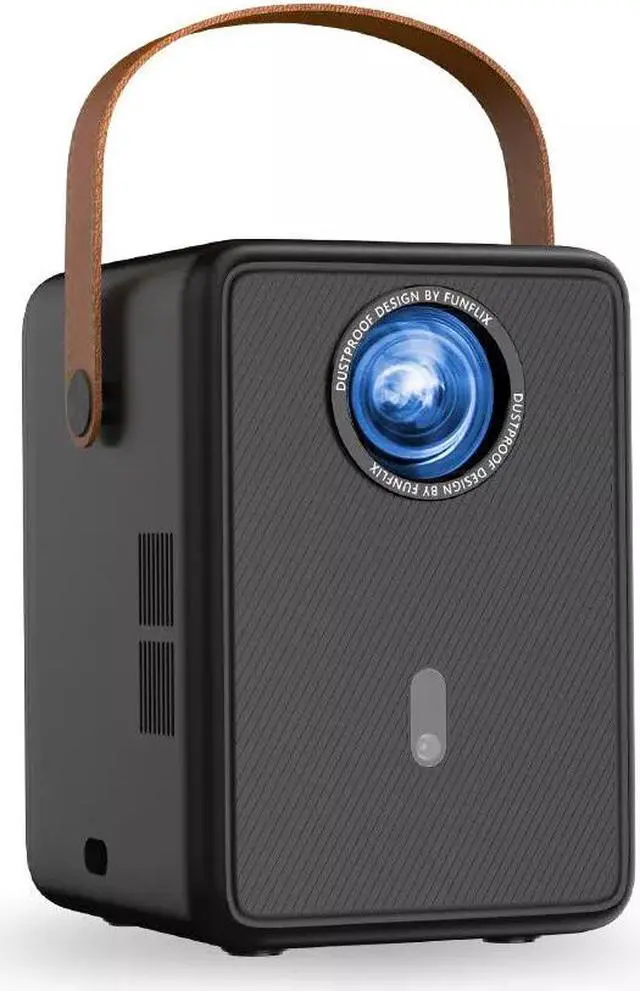 Alt view image 2 of 7 - 4K Projector 60000LMS 1080P 5G WiFi Bluetooth Video Home Theater Electric Focus
