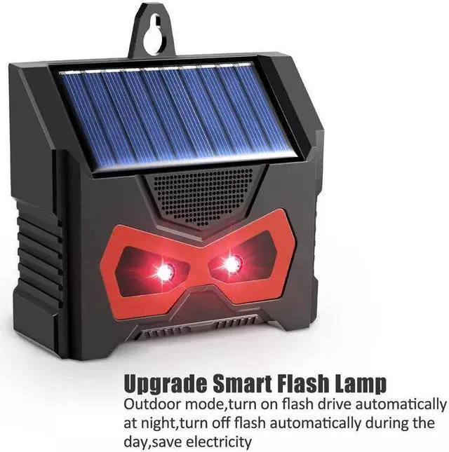 Alt view image 5 of 7 - Ultrasonic Sound Pest Repellent Control Solar Wild Animal Repeller Rat Deterrent