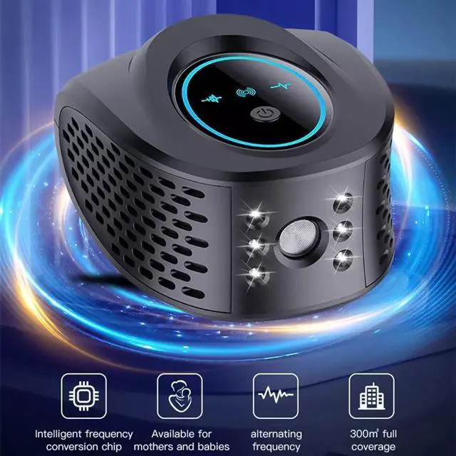 Alt view image 3 of 7 - Upgraded Ultrasonic Pest Repeller Control Electronic Repellent Mice Rat Reject