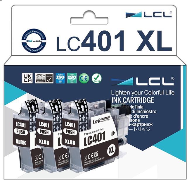  LC401 Black LC401BK for Brother LC401 LC401XL Black