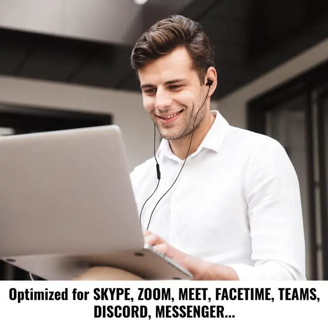 Alt view image 5 of 5 - ULIX Rider Wired Earbuds in-Ear Headphones, Earphones with Microphone, 5 Years Warranty, Ecouteur avec Fil, Anti-Tangle Reinforced Cable, 48  Driver, Bass Ear Buds Phones for iPhone, iPad, Samsung