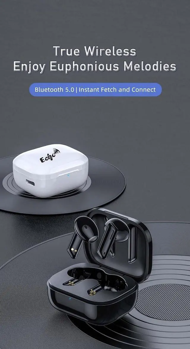 Alt view image 6 of 7 - Wireless Earbuds Headphones Bluetooth Wireless 40Hrs Battery Life Wireless Headphones Bluetooth V5.0 Earbuds Waterproof and Gaming Earbuds with Microphone for Smartphones Laptop