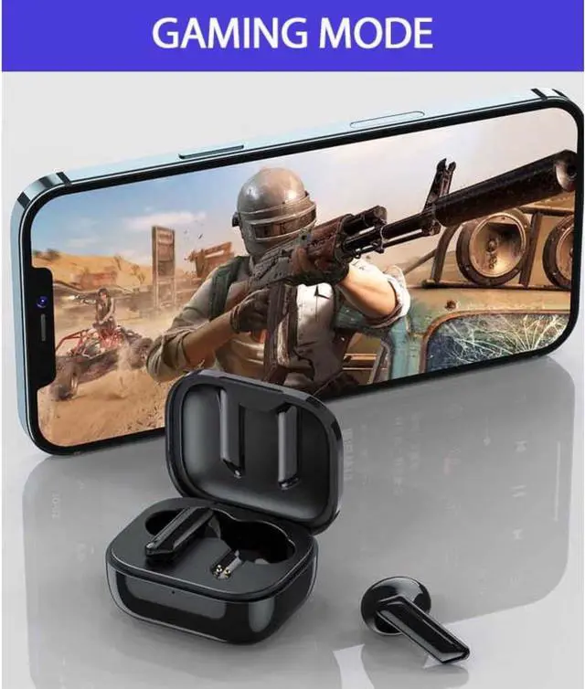 Alt view image 5 of 7 - Wireless Earbuds Headphones Bluetooth Wireless 40Hrs Battery Life Wireless Headphones Bluetooth V5.0 Earbuds Waterproof and Gaming Earbuds with Microphone for Smartphones Laptop