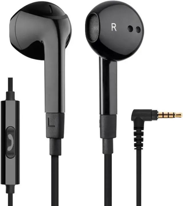 Main image of LUDOS FEROX Wired Earbuds in-Ear Headphones, Earphones with Microphone, 5 Years Warranty, Noise Isolation Corded for 3.5mm Jack Ear Buds for iPhone, iPad, Samsung, Computer, Laptop, Gaming, Sports