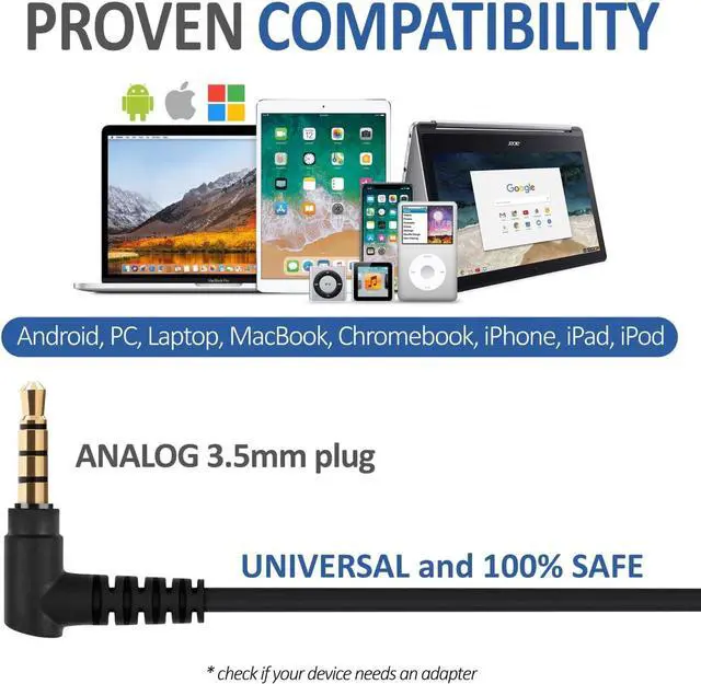 Alt view image 5 of 6 - LUDOS FEROX Wired Earbuds in-Ear Headphones, Earphones with Microphone, 5 Years Warranty, Noise Isolation Corded for 3.5mm Jack Ear Buds for iPhone, iPad, Samsung, Computer, Laptop, Gaming, Sports