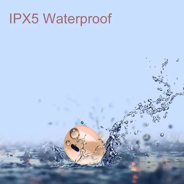 Alt view image 6 of 6 - Mini Sleep Earbuds Bluetooth Tiny Headphone True Wireless Earpiece with Charging Case Handsfree for iPhone and Android Phones (Beige Single)