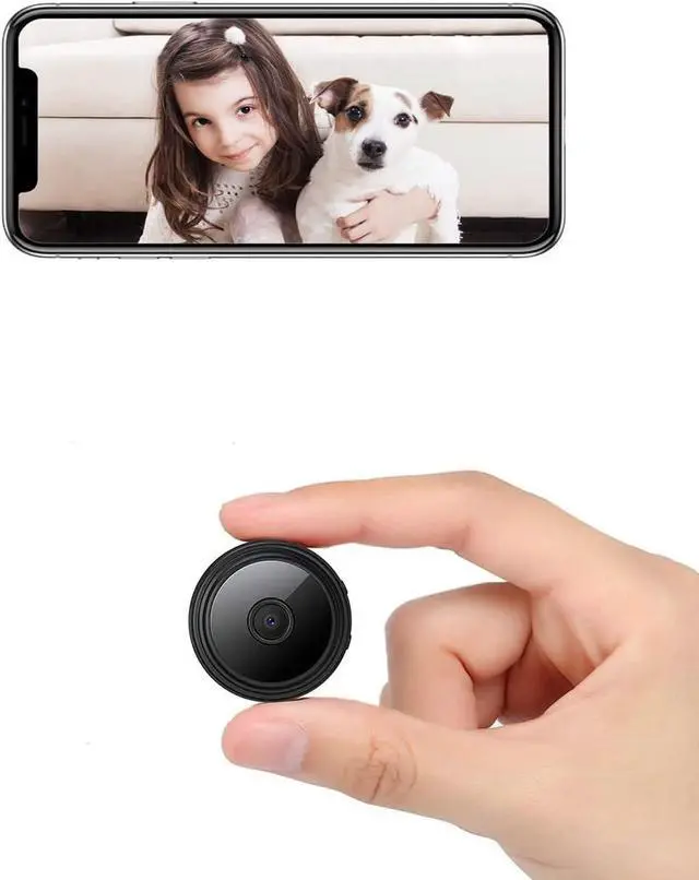 Main image of Mini Spy Camera Hidden Camera Video,Wireless WiFi Camera, Night Vision Motion Detection, 1080P Home Security Camera Nanny Cam Pet Camera Baby Camera