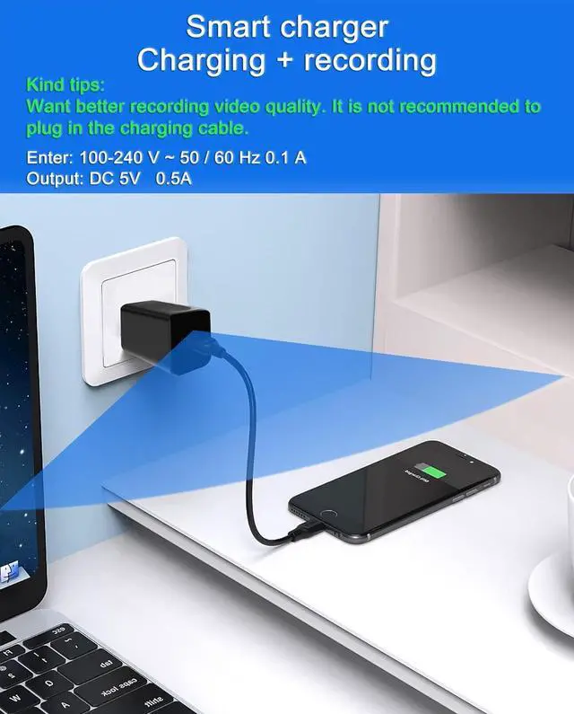 Alt view image 5 of 7 - 5G Wi-Fi Camera WiFi Mini Hidden Camera HD Clear Live Video Mini Camera Compact Indoor Wireless Hidden Security Small Camera Small Home Camera APP