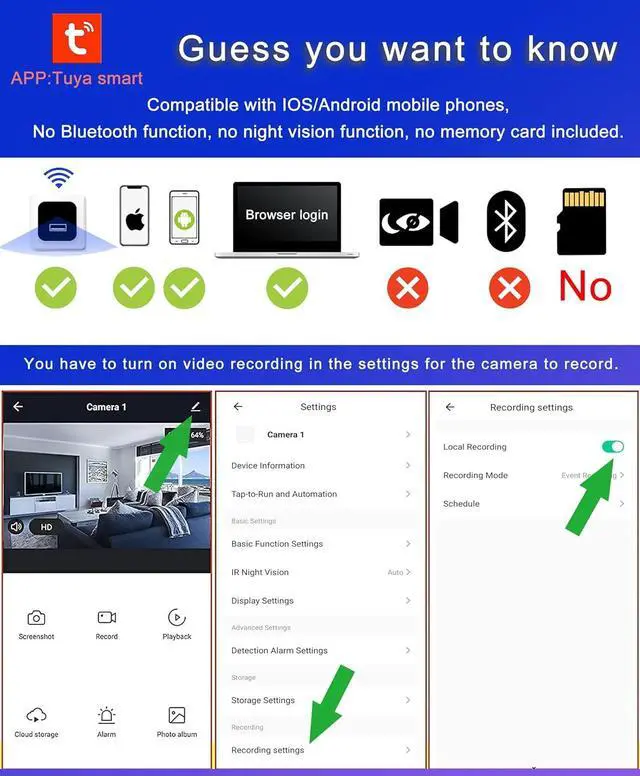 Alt view image 6 of 7 - 5G Wi-Fi Camera WiFi Mini Hidden Camera HD Clear Live Video Mini Camera Compact Indoor Wireless Hidden Security Small Camera Small Home Camera APP