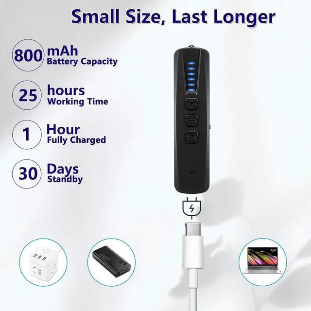 Alt view image 3 of 6 - Koilboane Hidden Camera Detector-Anti Spy Camera Detector Bug Detector GPS Tracker Listening Device Detectors Portable Camera Finder RF Signal Scanner Suitable for Car,Home,Office,Hotel,Travel