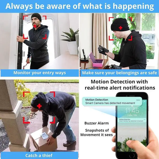 Alt view image 5 of 6 - Spy Camera Wireless Hidden WiFi Camera with Remote View - HD 1080P - Spy Camera Charger - Spy Camera Wireless - USB Hidden Camera - Nanny Camera - Premium Security Camera - Hidden Cam - iOS Android