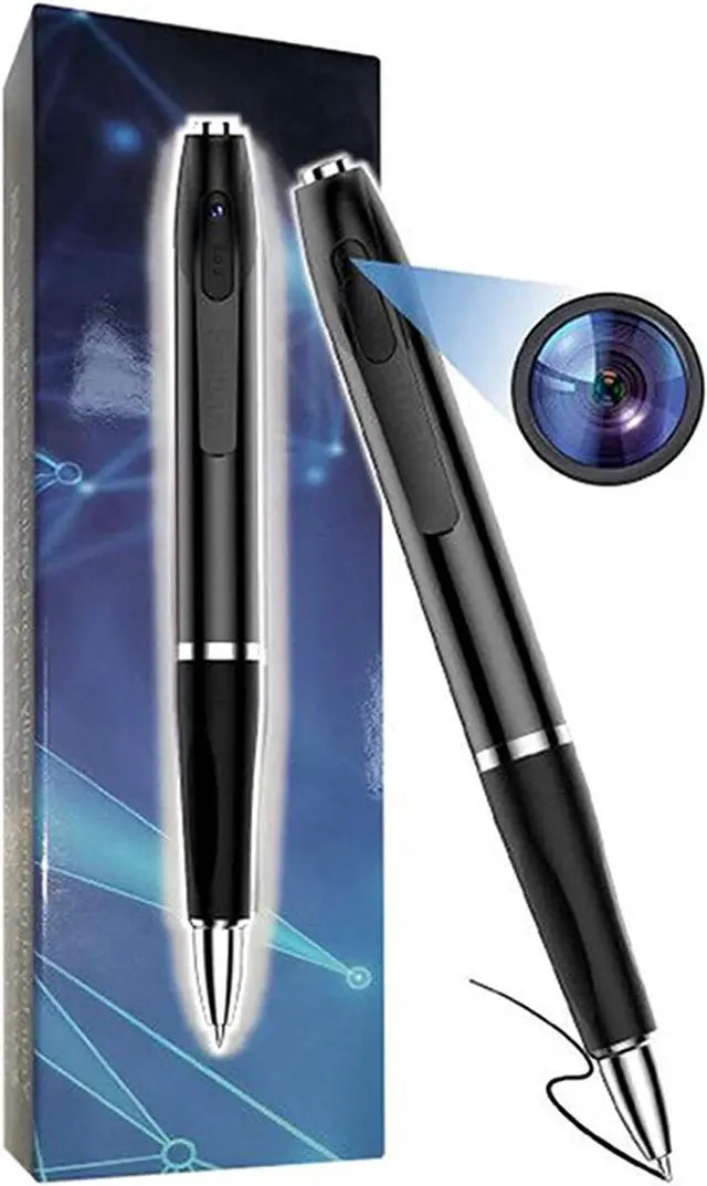 Main image of 1080P Mini Pen Camera, Small Camera, can Record for About 150-190 Minutes After Fully Charged, and can Record in a Loop. with Camera Function and Equipped with 5 Refill cores