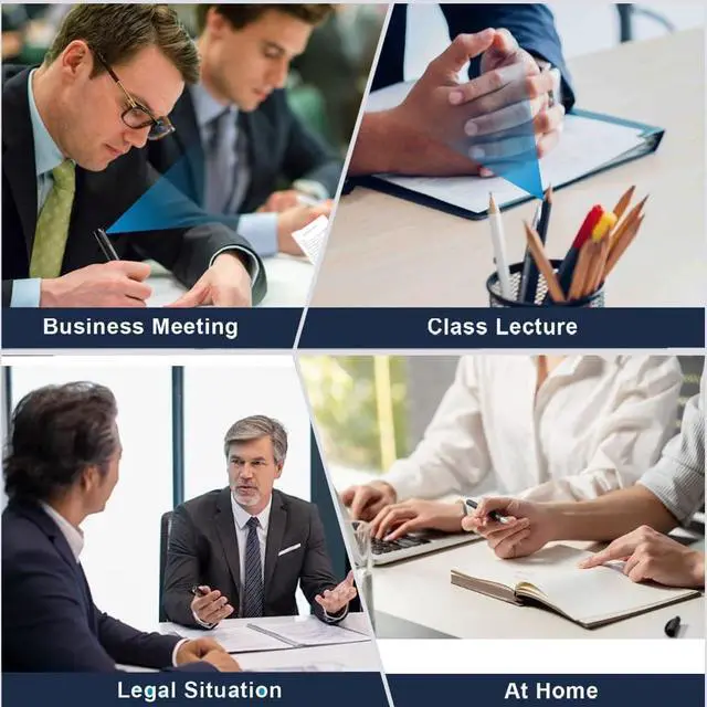 Alt view image 5 of 6 - GHYREX 64GB Hidden Camera Spy Camera, Pen Camera with FHD 1080P, Nanny Cam Hidden Camera, Body Camera for Home Security or Classroom Learning 2024 Upgraded Version