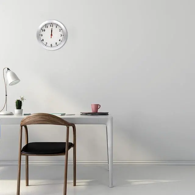 Alt view image 4 of 5 - VANCHEER Hidden Spy Camera Wall Clock 1080P HD Indoor Security Cameras Clock Small Nanny Cam with Motion Detection and Loop Recording for Home and Office Surveillance, No Audio No WiFi Function