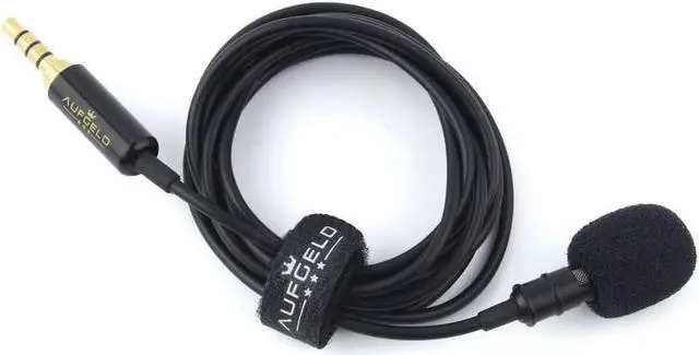 Alt view image 5 of 7 - Professional Lavalier Lapel Microphone Omnidirectional Condenser Microphone Compatible with iPhone Android Windows Smartphones Clip On Interview Video Voice Podcast Noise Cancelling Mic Vlogger