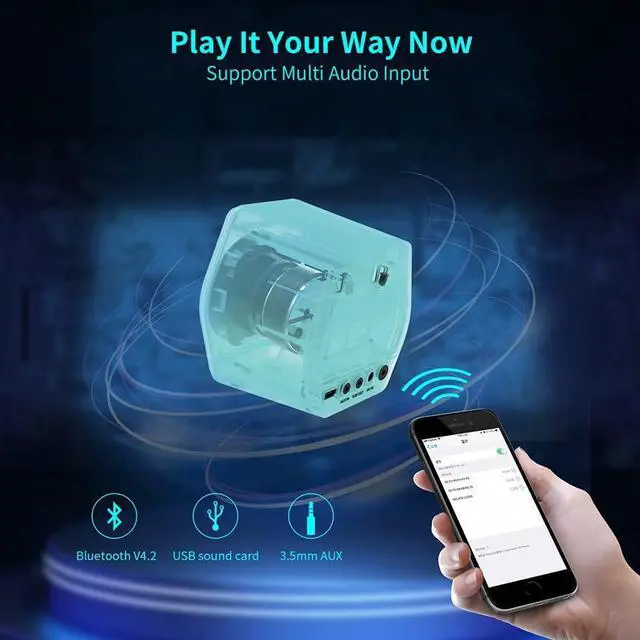 Alt view image 2 of 7 - Edifier G2000 32W PC Computer Speakers for Gaming Desktop PC Laptop Mac Computer Woofer Speakers Bluetooth USB 3.5mm AUX Inputs RGB Lights Multimedia Speakers White