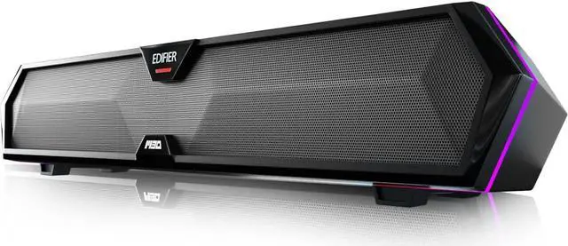 Alt view image 7 of 7 - Edifier MG300 Computer Speakers Computer SoundBar: RGB LED Gaming Speakers Computer with Microphone - Powered Laptop Speakers Quick Connection Bluetooth 5.3 & USB Adapter for Gaming & Desktop Speakers