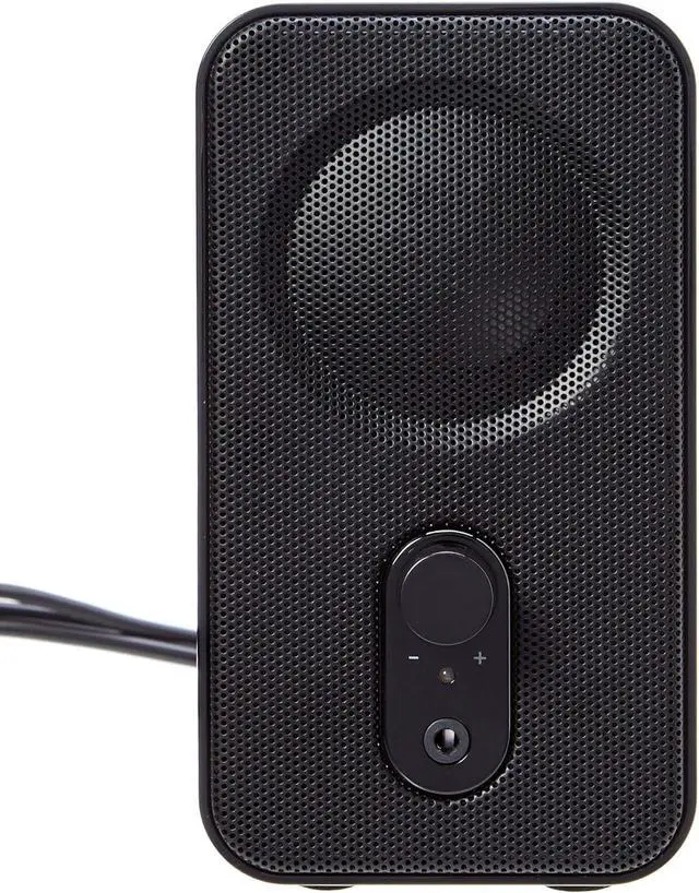 Alt view image 4 of 7 - Basics Computer Speakers for Desktop or Laptop PC | AC-Powered (US Version)