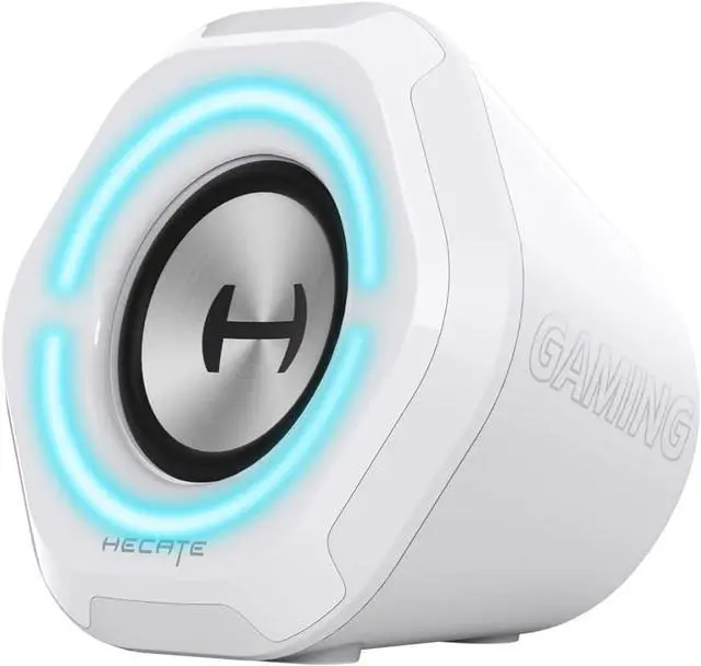 Alt view image 3 of 4 - Edifier G1000 USB Computer Speakers,USB-Powered Bluetooth 5.3 PC Gaming Speakers for Desktop Computer Laptop and Mobile Phone USB 3.5mm Aux Bluetooth Input RGB Lights (White)