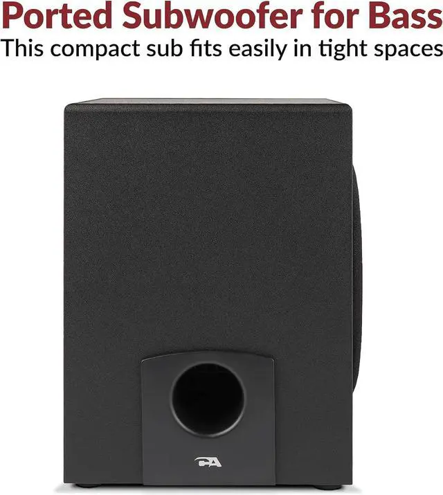 Alt view image 2 of 7 - Cyber Acoustics CA-3090 2.1 Computer Speakers- Black