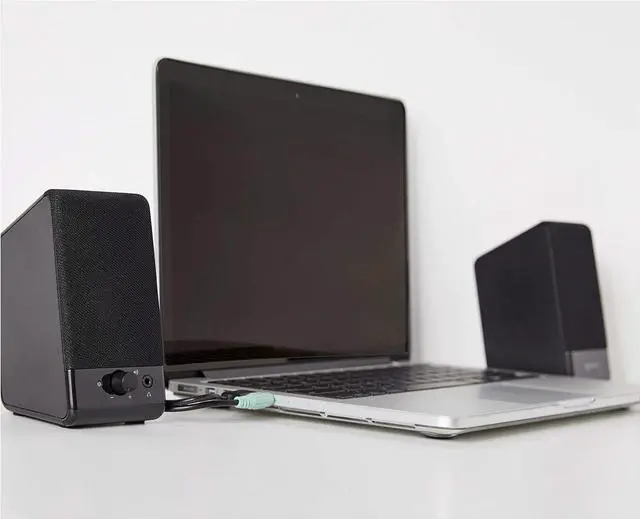 Alt view image 7 of 7 - Basics Computer Speakers for Desktop or Laptop PC | USB-Powered